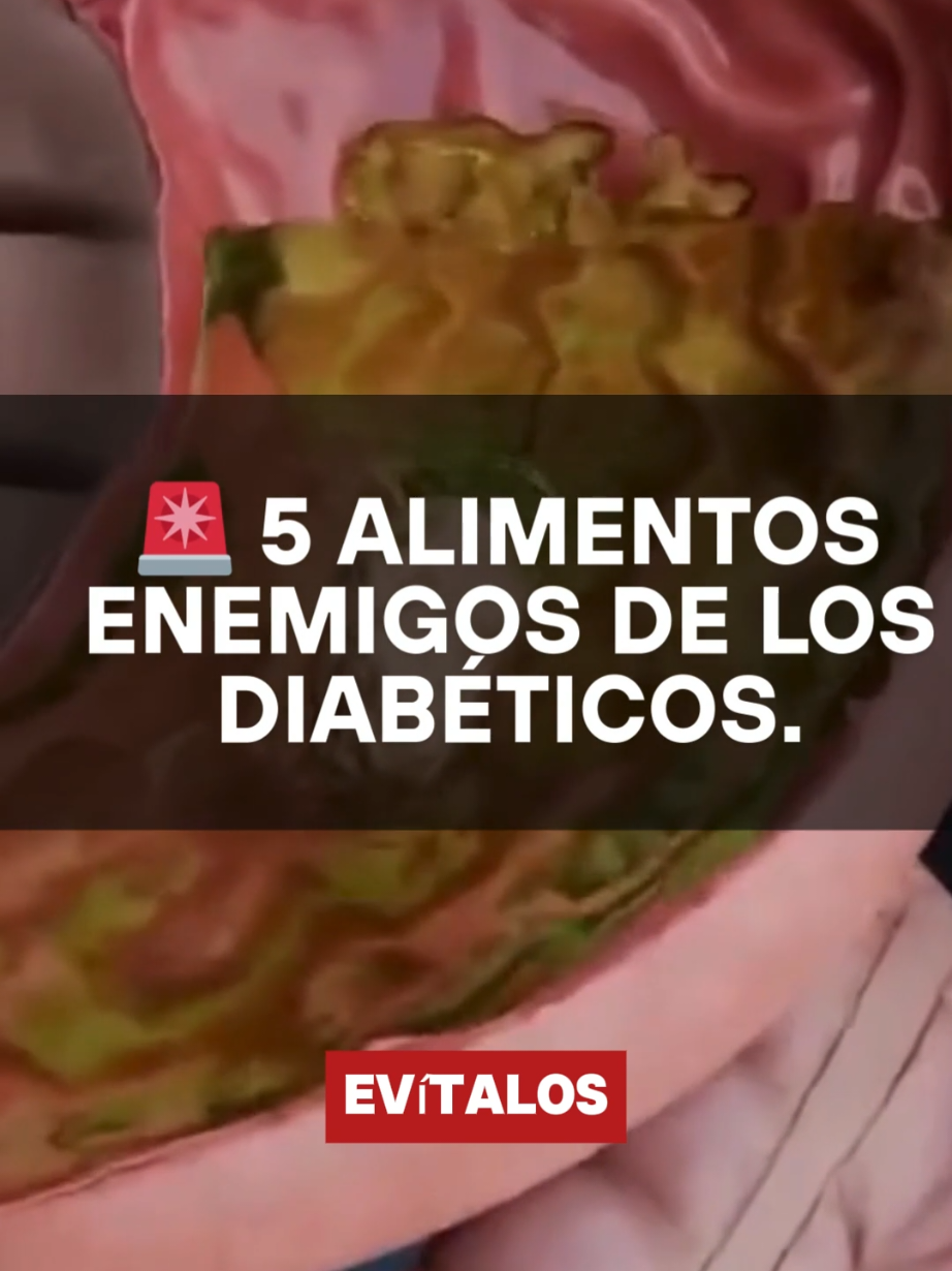 5 Alimentos enemigos de los diabéticos.  #alimentos #fruits #diabetes #diabetestipo2 #patatoes 
