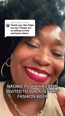 Replying to @Mimi I *live* for the beautiful moments that bloom from a place of hate. Negativity didn’t win today!!!!! #selflove #NaomiePilula #selfloveisthebestlove #beautiful 