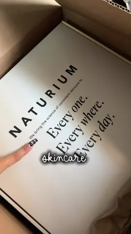 thank you @Naturium i’m a big fan 🫵🏼🌷🎀 #prunboxing #naturium #naturiumskincare 