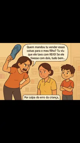 quem errou a criança a mãe por bater na mulher e na criança ou a mulher por não ter colocado essa mãe pra cheira o chão aff o vídeo me deu uma raiva sendo que a culpada toda da história ea mãe por justifica a moça do mercado cada uma viu agora que dizer que a mulher tem que ser responsabiliza pelo que o filho da bonita gasta cada uma se ela não olhou o próprio dinheiro que o filho trouxe a mulher teria que advinha que o filho dela pegou o dinheiro e gastou lá cada uma viu #DireitosHumanos #crianca #mae #responsabilidade 