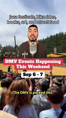 🎉 The DMV is packed this weekend: from jazz festivals and bike rides to books, art, and street food! In Washington DC: 🚴 DC Bike Ride 📆 Sat, Sept 6 ⏰ Early Morning 📍 Washington, DC 📚 National Book Festival 📆 Sat, Sept 6 ⏰ 9 AM–8 PM 📍 Walter E. Washington Convention Center 🌽 DC State Fair 📆 Sat, Sept 6 ⏰ 10 AM–5 PM 📍 Bryant St NE In Virginia: 🎶 Rosslyn Jazz Fest 📆 Sat, Sept 6 ⏰ 1–7 PM 📍 Gateway Park, Arlington 🍜 US Asian Fest 📆 Sat, Sept 6 ⏰ 2–9 PM 📍 Dulles Town Center 🌶️ NVA Thai Street Food & Culture Festival 📆 Sun, Sept 7 ⏰ 10 AM–4 PM 📍 Manassas In Maryland: 🖼 Bethesda Row Arts Festival 📆 Sat, Sept 6 (11 AM–6 PM) & Sun, Sept 7 (10 AM–5 PM) 📍 Bethesda Row 🎷 21st Annual Silver Spring Jazz Festival 📆 Sat, Sept 6 ⏰ 3–10 PM 📍 Silver Spring 🏰 Maryland Renaissance Festival 📆 Sat, Sept 6 & Sun, Sept 7 ⏰ 10 AM–7 PM 📍 Crownsville ✨ Let us know in the comments which event you’re checking out and tag a friend you’d bring! #dcspot #thingstodoindc #washingtondc #northernva #maryland 