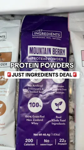 Grab this bestselling Just Ingredients Protein Powder 12 Pack on a massive savings right now!  #justingredients #proteinpowder  #TikTokShopCreatorPicks   #TikTokShopRestock #falldealsforyou #TikTokShopBlackFriday #TikTokShopCyberMonday 