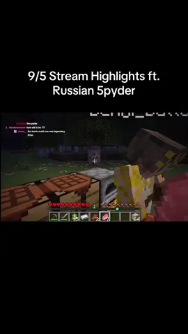 Not shown here: Michael Buble kareoke as Benji is getting chased by zombies  #westhelm #ishcivilization #statesmp #Minecraft #5pyder