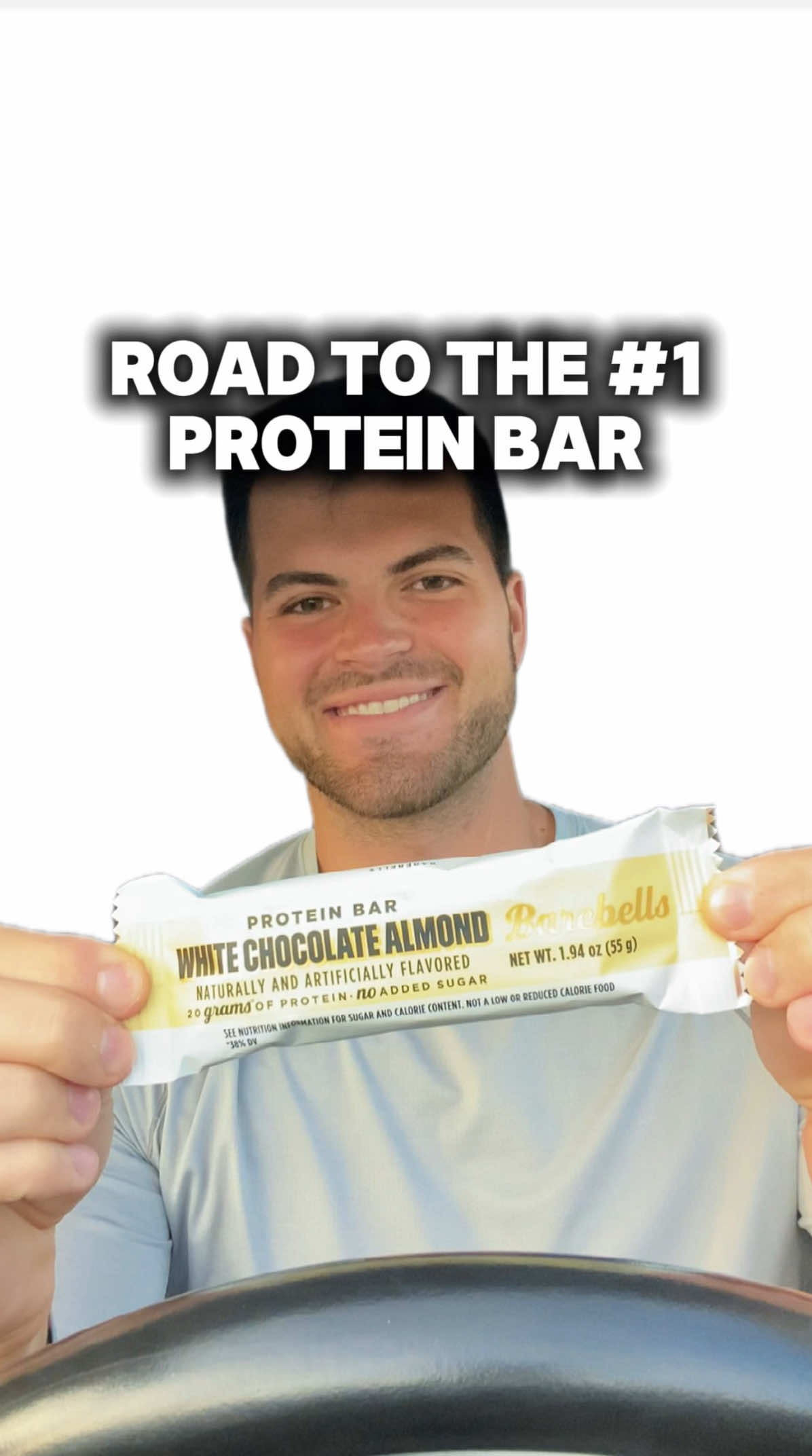 👇 HELP ME FIND THE #1 PROTEIN BAR 🗣️ What is the best Barebells Protein Bar flavor?? COMMENT what protein bar you want me to review next‼️ 🌰 Barebells White Chocolate Almond Protein Bar Review •200 Calories •20g of Protein  🙂 8.4/10 ✅ FOLLOW to help find the TOP Protein Bar & as always… Stay NATTY, my NEIGHBORS 🫡🏡 #proteinbar #proteinbars #proteinsnack #proteinpacked 