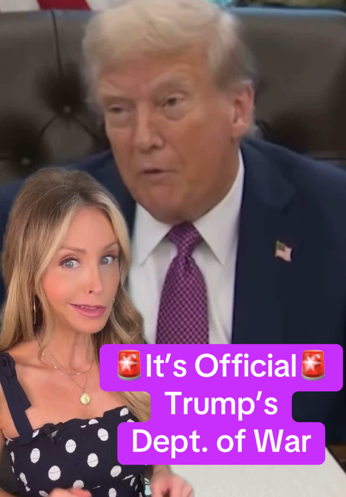 #departmentofdefense #departmentofwar #presidenttrump President Trump has signed an executive order renaming the Dept. Of Defense, the Dept of War. But why? This video gives you the history of that name and hear why the president says this is necessary. 