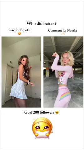 Omg Natalie actually got moves 🫣 #brookemonk #natalie #milkshake #tiktokdance 