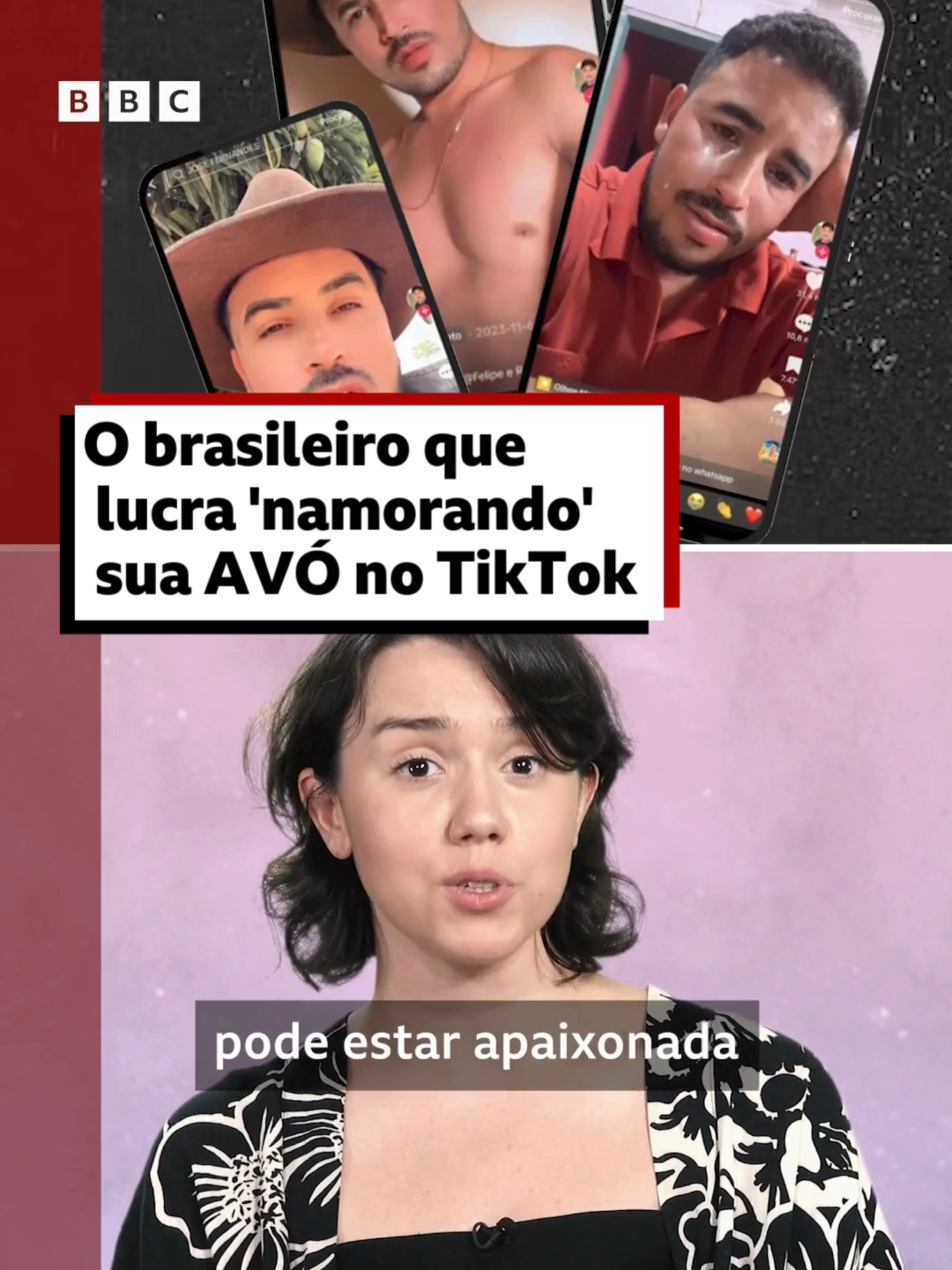 “Eu tenho muito orgulho de você, que tem um sorriso encantador. Deus está cuidando de você” 🌹 De chapéu de caubói, camisa aberta e corrente de prata, José Fernandes olha para a câmera e diz que já está na cidade da “coroa que está do outro lado da tela”, e que vai visitá-la em breve. Para isso, só basta que ela “clique na setinha”, uma referência ao botão de compartilhamento das redes sociais. Esse é só um dos roteiros dos vídeos compartilhados pelo influenciador, que já conta com mais de 700 mil seguidores no TikTok e quase 1 milhão no Kwai. José Fernandes produz conteúdos com juras de amor e promessas às seguidoras. E embora não haja qualquer ilegalidade nas postagens, ele esteve no centro de uma polêmica nas últimas semanas. Familiares viram suas avós, tias ou mães ficarem “viciadas” nos seus conteúdos — e acreditam se tratar de uma forma de exploração de pessoas vulneráveis. Isabella Vilchez, da BBC News Brasil, conversou com especialistas e familiares sobre o conteúdo do influenciador para entender como o fenômeno tem impactado essas mulheres. Veja mais no vídeo e também na reportagem em texto. Link na bio! #JoseFernandes #BBCNewsBrasil #idosas #redessociais #kwai #pov