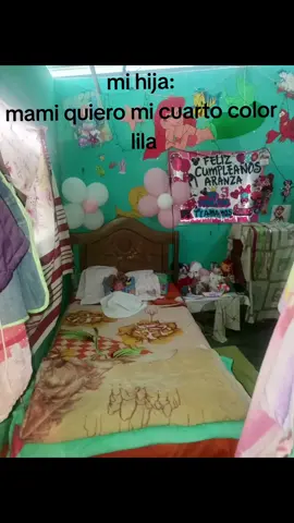 mi hija quería que le pintara el cuarto de color lila .....y aquí improvise mientras ella de vacaciones para darle la sorpresa....mami te ama 😍🫶🏻