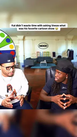 Kai didn’t waste time with asking Veeze what was his favorite cartoon show 😭 #kai #amp #streamerclips #fyp #viral 