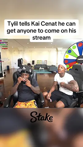 Tylil tells Kai Cenat he can get anyone to come on his stream. #tylil #kaicenat #mafiathon3 #twitch 