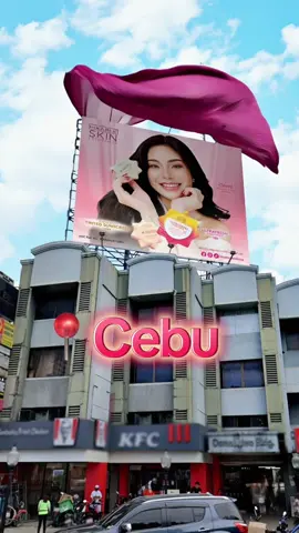Visayas and Mindanao Billboards are now up!💯 Featuring our 2 top-selling sunscreens ☀️ #KITTYFORHIKARI proof that hard work shines the brightest✨