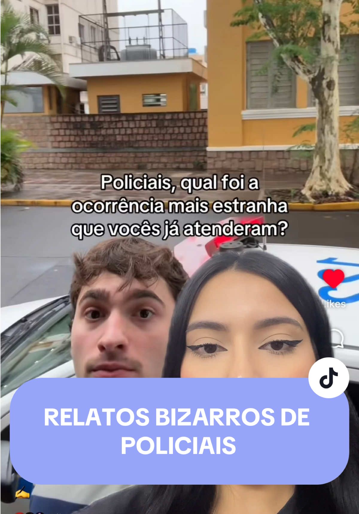 Relatos bizarros de policiais. ib: @Capponi.lo #relatosdeterror #terror #sobrenatural #historiasdeterror 