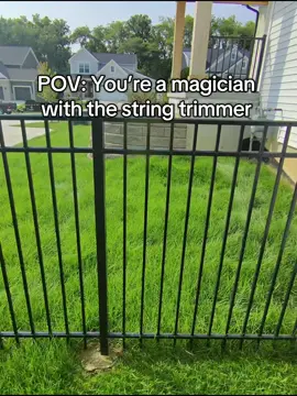 Cleaning up an overgrown property #lawntok #trimmer #echo #pov #fyp 