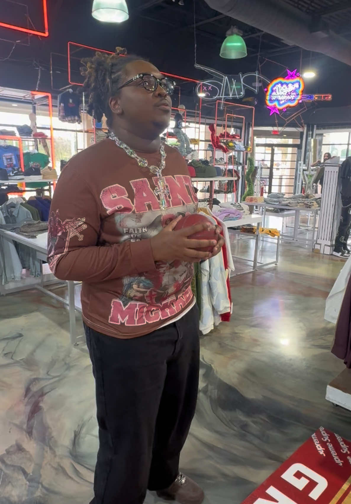 1 out of 3, #SLOMOE FOR FREE CAN HE HIT? Shoot your shot at #SuperiorShop #SloMoeSodas 
