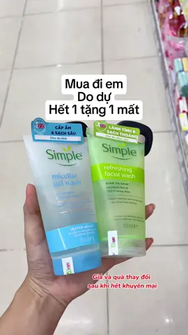 Sữa rửa mặt simple #suaruamat #suaruamatsimple #simple #unilever #tuyendayne 