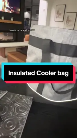 This insulated cooler bag is great for all of your outdoor functions, to help keep everything nice and cold. It all allows you to carry it on your shoulder so that you can remain hands free. Click the link at the bottom of the video and get yours today. #insulatedcoolerbag #coolerbag #icebag #outdoorthings #ad @Casabella House Essential 