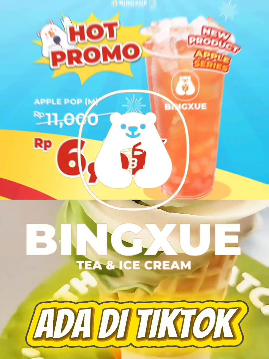 Promo segila ini cuma buat yang nonton sampai habis. Lo siap jadi yang beruntung? Klik Tag Lokasi Hijau Dibawah Sekarang! Untuk Bisa Dapetin Promo Bing Xie Ter AMBYAR di Tiktok ! Cara Beli : ✅ Klik Tag Lokasi Hijau di Video Ini. ✅ Pilih menu promo Klik BELI. ✅ Bayar Online. ✅ Tuker Voucher Tiktoknya ke Outlet Bing Xie terdekat. Enjoy Promo Terbaru Bing Xie di Tiktok #PromoSeruWeekend #jelajahkuliner #bingxue #promobingxue #bingxueindonesia 