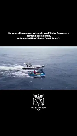 Do you still remember that moment when a Filipino fisherman cleverly outmaneuvered the Chinese Coast Guard?