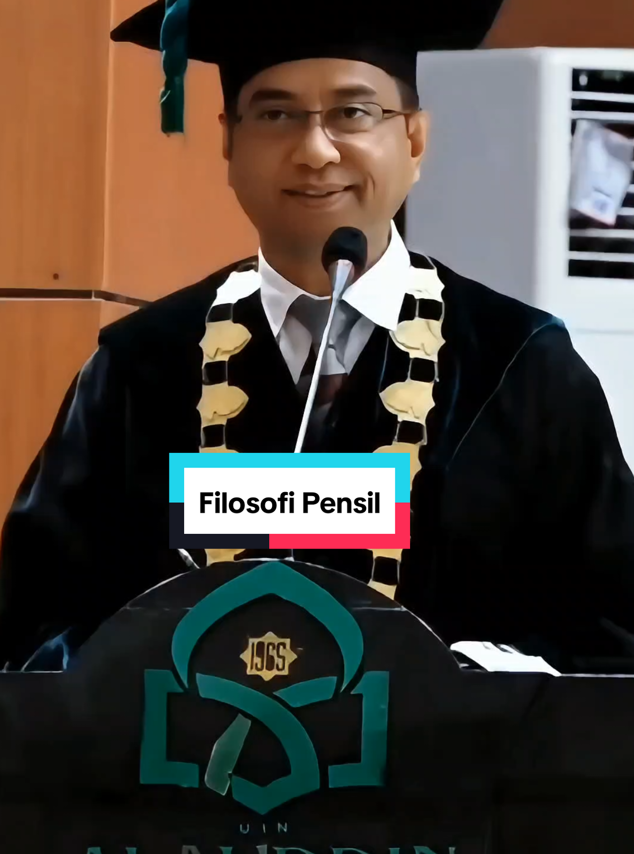 Filosofi Pensil.  #MotivAksi #hamdanjuhannis #uinalauddin #uinalauddinmakassar #uinam              @UIN Alauddin Makassar