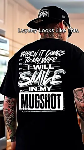 Real shirt for real man. #smileinmymugshot #happywifehappylife #husbandwife #mywife #husband #fypシ 