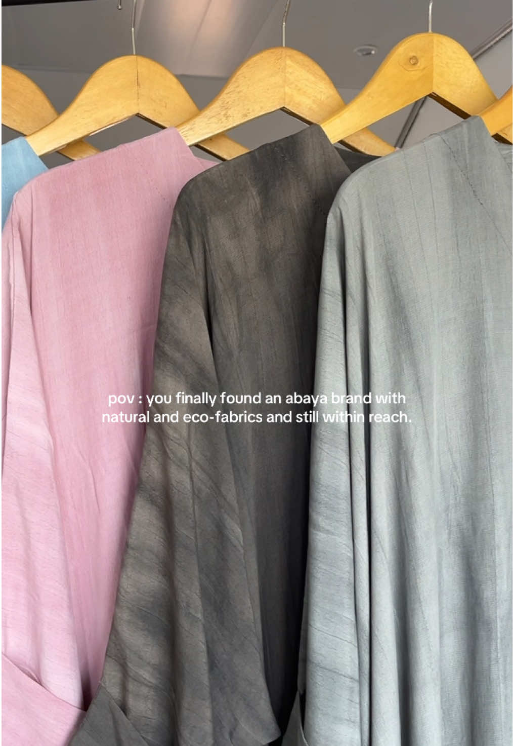PO Haya Abaya is officially open! Available from today – 10 Sept🌸 Get yours now & don’t miss out! #abaya #modestfashion #abayaeurope #sustainablefashion #abayaindonesia 
