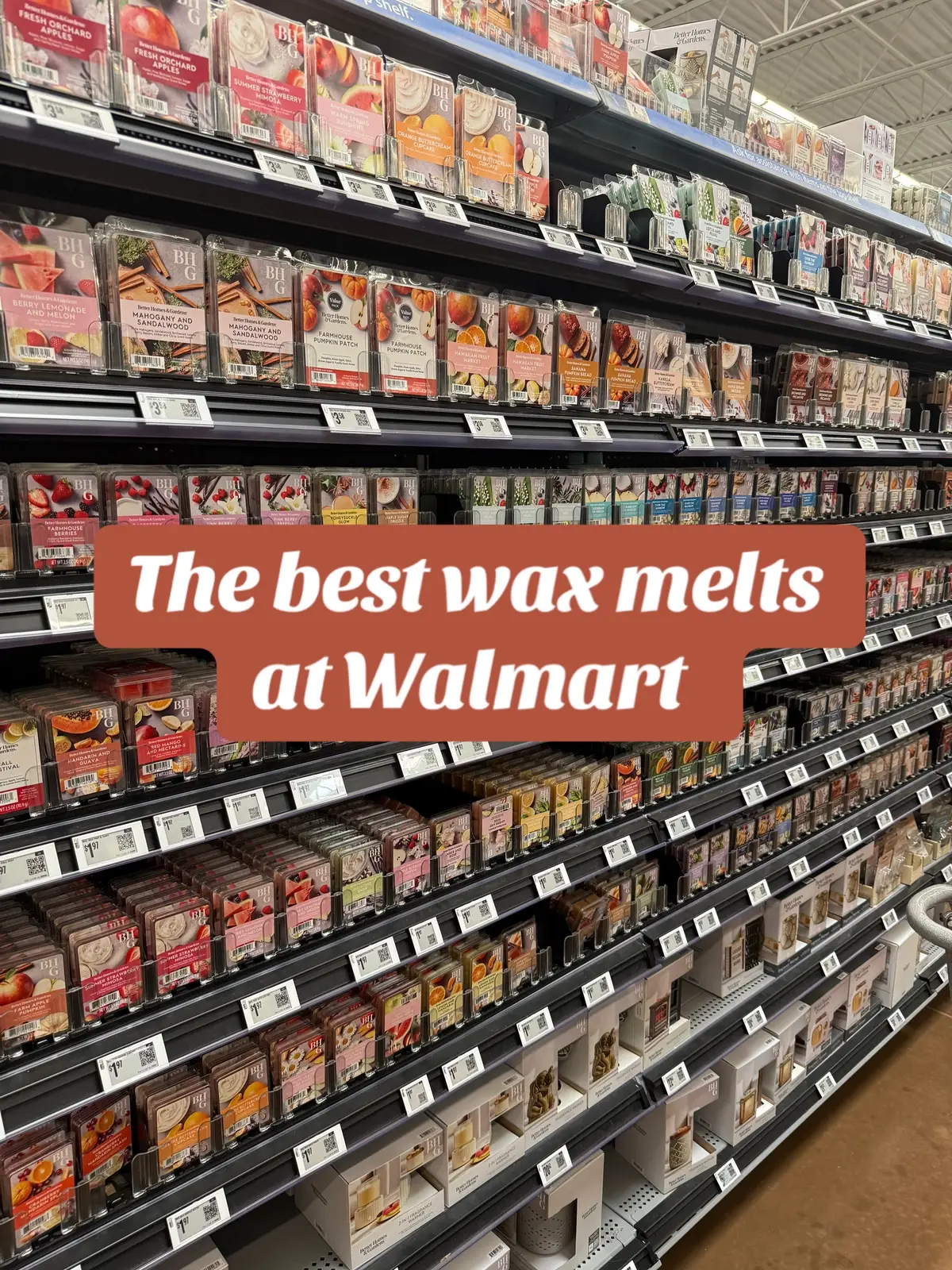 The best wax melts for fall at Walmart! #waxmelts #smellgood #walmartfinds #walmart  🎃 Fall-themed melts:  Maple sugar drizzle  Farmhouse pumpkin patch  Vanilla Carmel spice  Pumpkin cream + marshmallow  Homemade cinnamon rolls Pumpkin vanilla latte