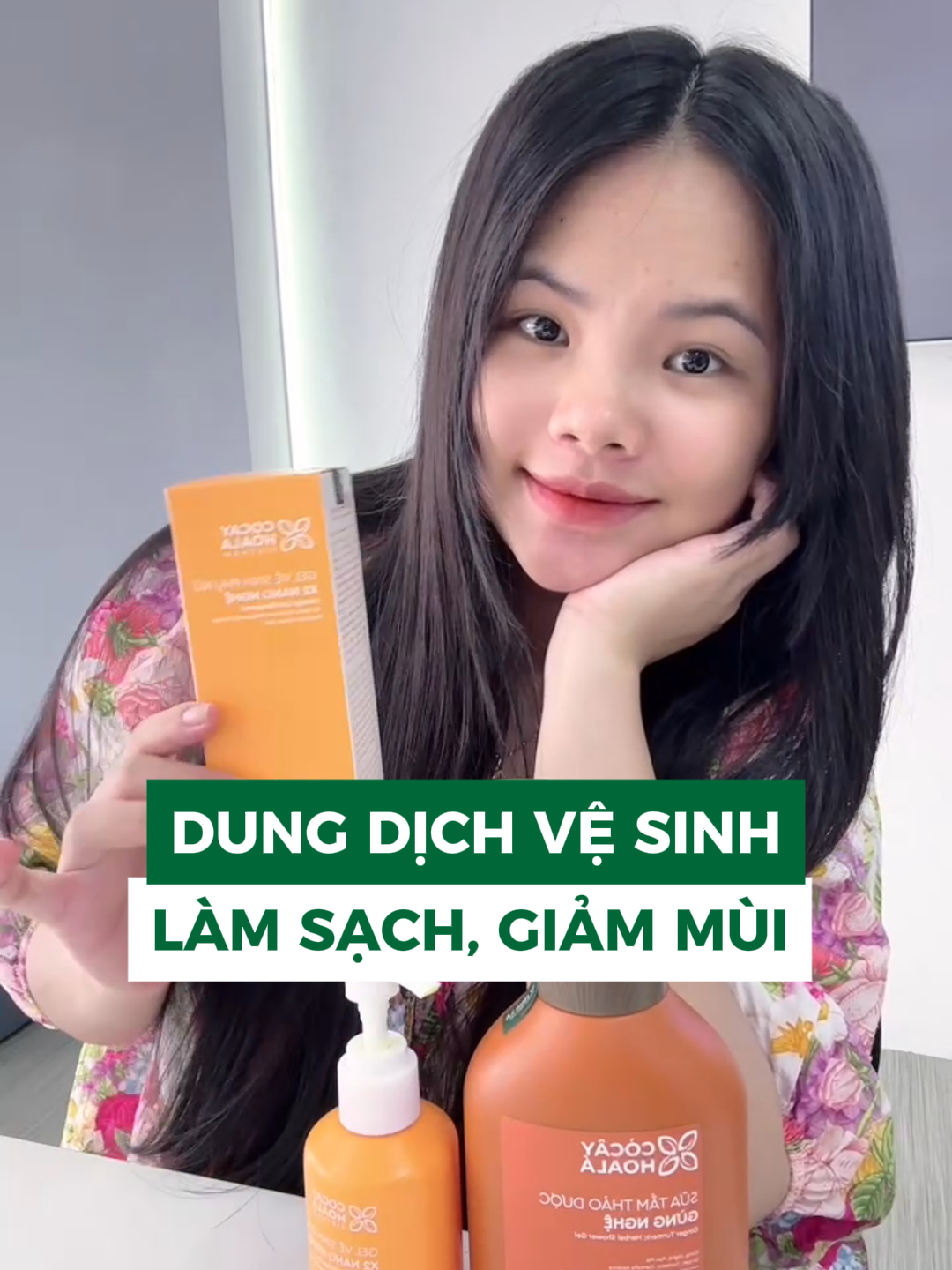 Dung dịch vệ sinh lành tính, dịu nhẹ #cocayhoala #gelx2nanonghe #chamsoccobe
