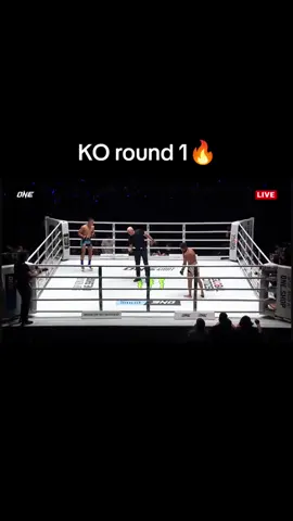 Johan Ghazali win by Ko in the first round💪🔥.  #johanghazali #onechampionship #4upage #4u #fyp 