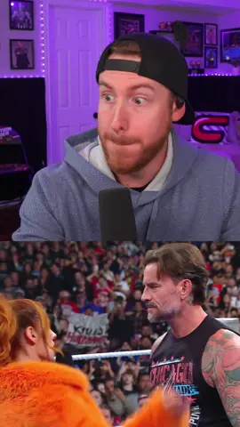 BECKY LYNCH SLAPS CM PUNK #WWE #wrestling #prowrestling #smackdown #wweraw