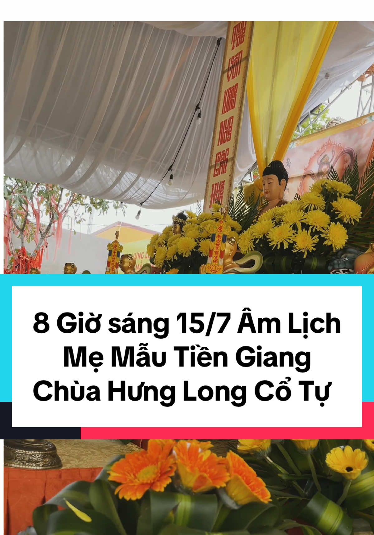 8 giờ Sáng 15/7 Âm lịch, Mẹ Mẫu Tiền Giang, Chùa Hưng Long Cổ Tự, Bình Phục Nhứt, Chợ Gạo, Tiền Giang #chogao #mytho #tiengiang #tiengiang63 #memautiengiang 