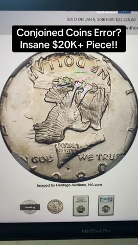 Wild $1.50 Mashed Designs Error Coin Worth 5 Figures!!