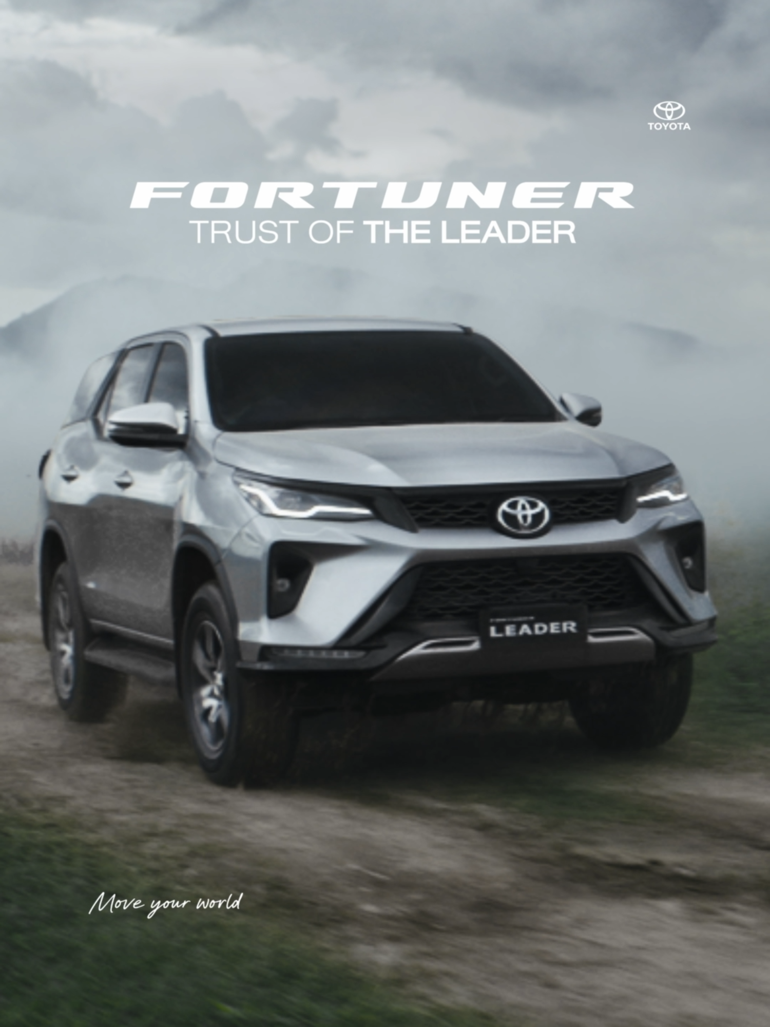 FORTUNER LEADER ราคาเริ่มต้น 1,239,000 บาท เป็นเจ้าของวันนี้ เลือกรับข้อเสนอพิเศษ ตั้งแต่วันที่ 1 กันยายน 2568 - 30 กันยายน 2568 #FORTUNERLEADER #TRUSTOFTHELEADER