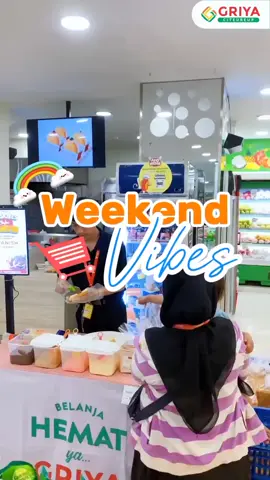 Weekend vibes? Gak usah bingung, lariin aja ke Griya Citeureup 🎉 Belanja puas, harga bersahabat, banyak promo seru! Weekend lebih rame, lebih hemat, lebih happy ✨ Isi keranjangmu sekarang juga biar vibes nya makin maksimal 🚀 #WeekendVibes #BelanjaHemat #GriyaCitereup #PromoWeekend #HappyShopping #WeekendAsik 