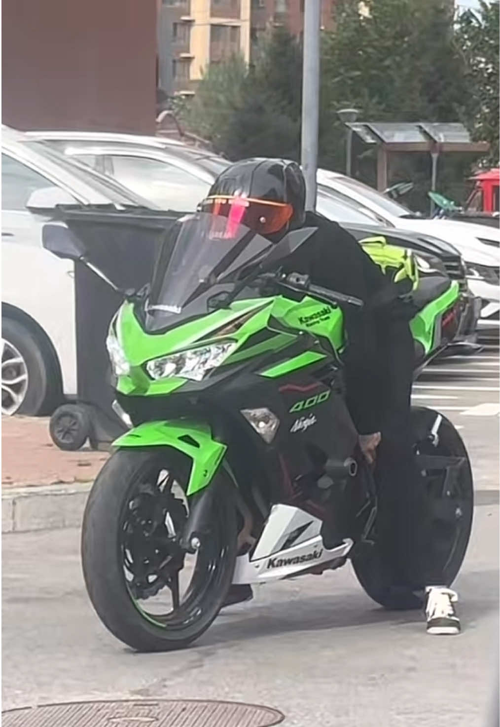 Eh?  #biker #kawasaki #ninja 