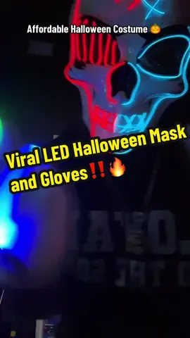 🚨 Everyone’s grabbing these LED Masks + Gloves for Halloween! Don’t wait till the last minute—they’ll be SOLD OUT! ⏰ #HalloweenCostume #LEDGlowMask #ShopBeforeGone #TikTokDeals #SpookyVibes