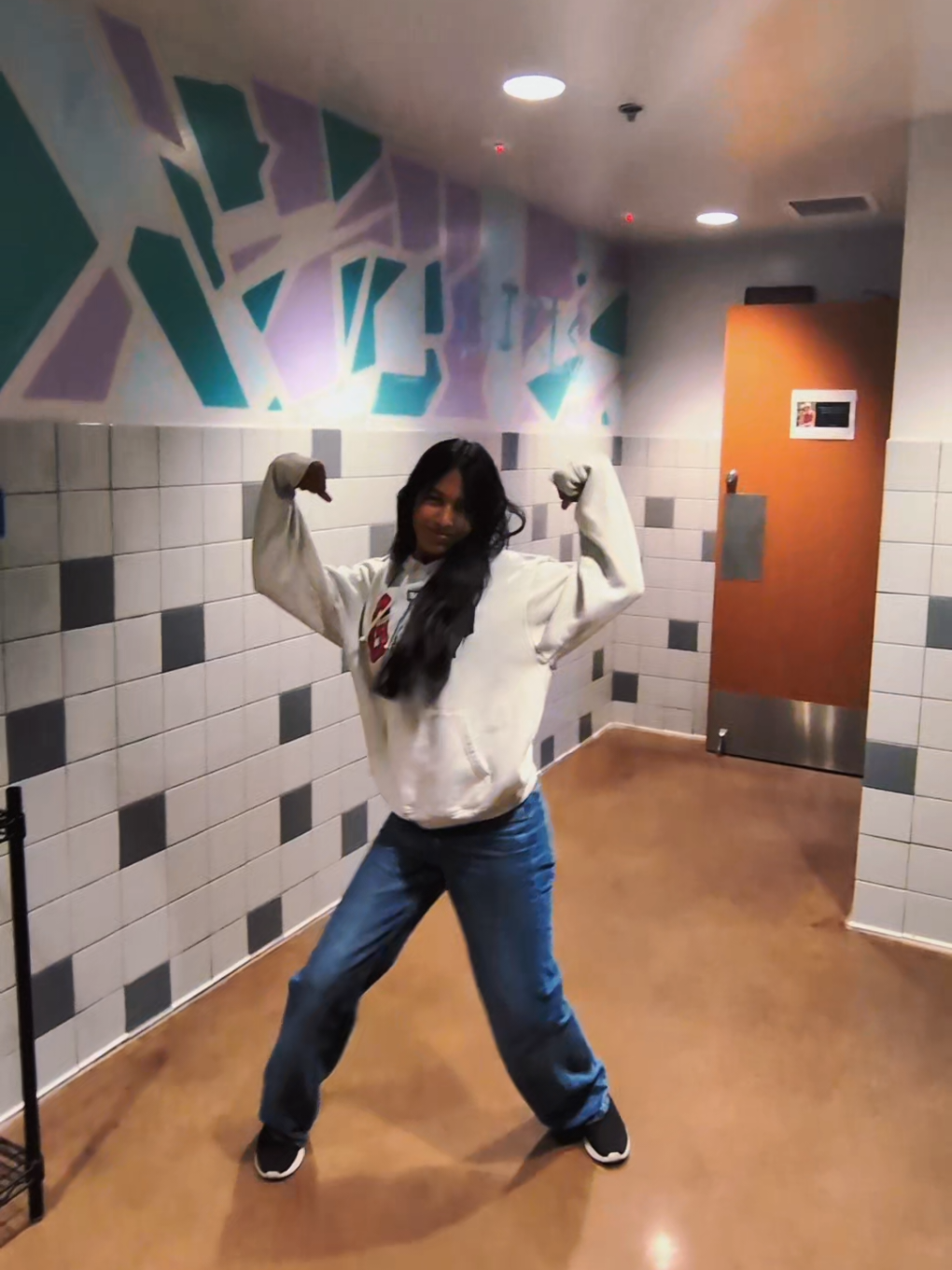 katseye ate so hard with this #gapjeans #kasteye #dance #mymilkshake #dancetrend @LARA RAJ 