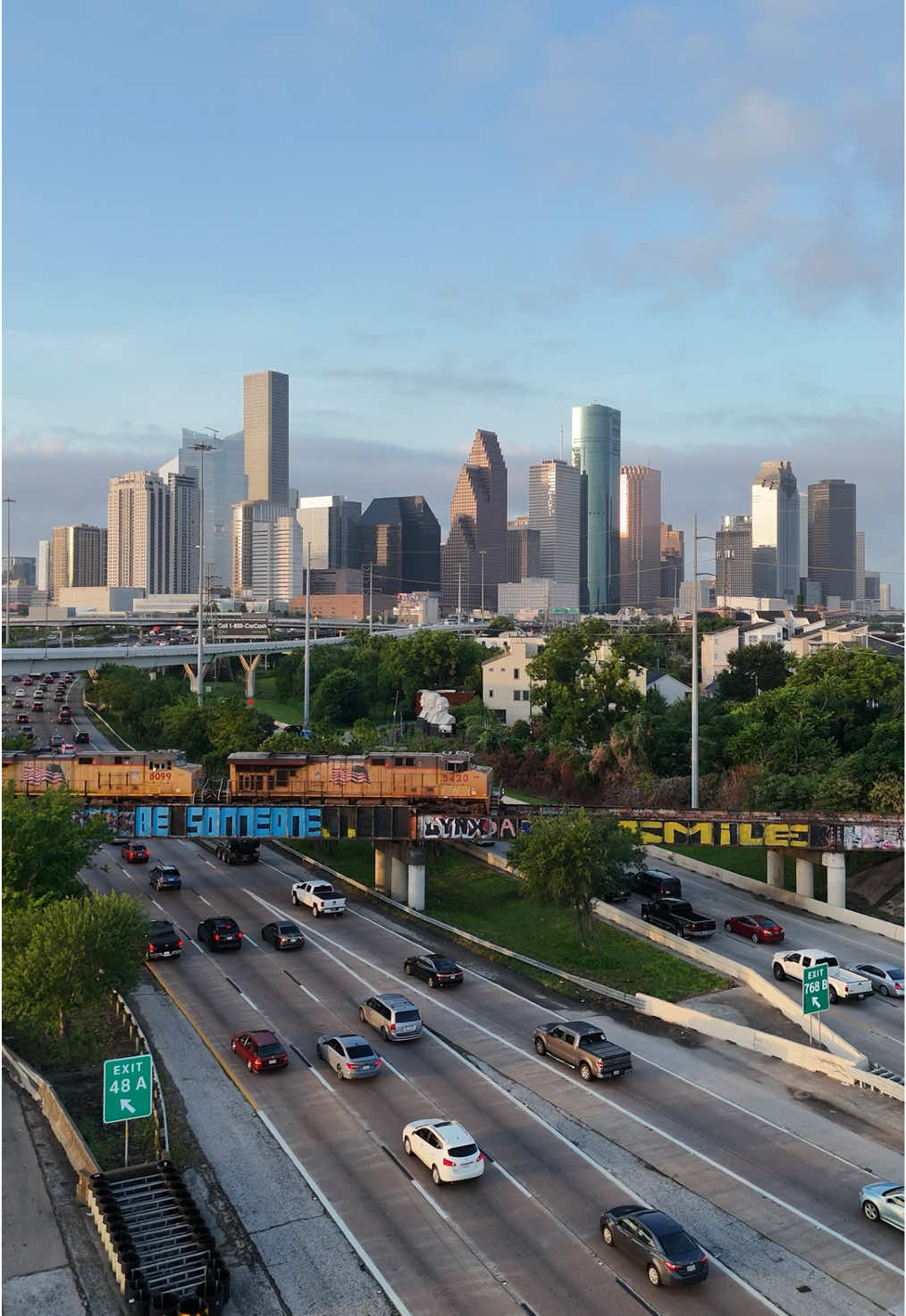 Houston Texas #houston #skyline #htx #downtown #octanespov 