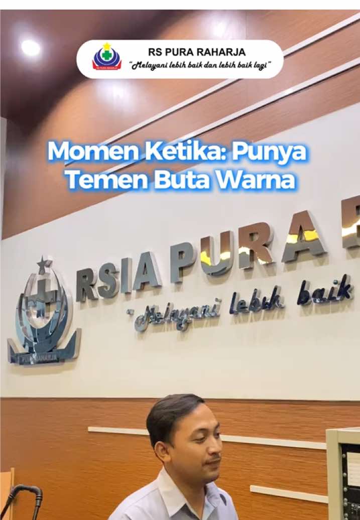 Selamat Hari Buta Warna, Sobat Sehat! Setiap orang punya cara tersendiri untuk melihat dunia💙 #haributawarnasedunia #fyp #rspuraraharja #fyppppppppppppppppppppppp 