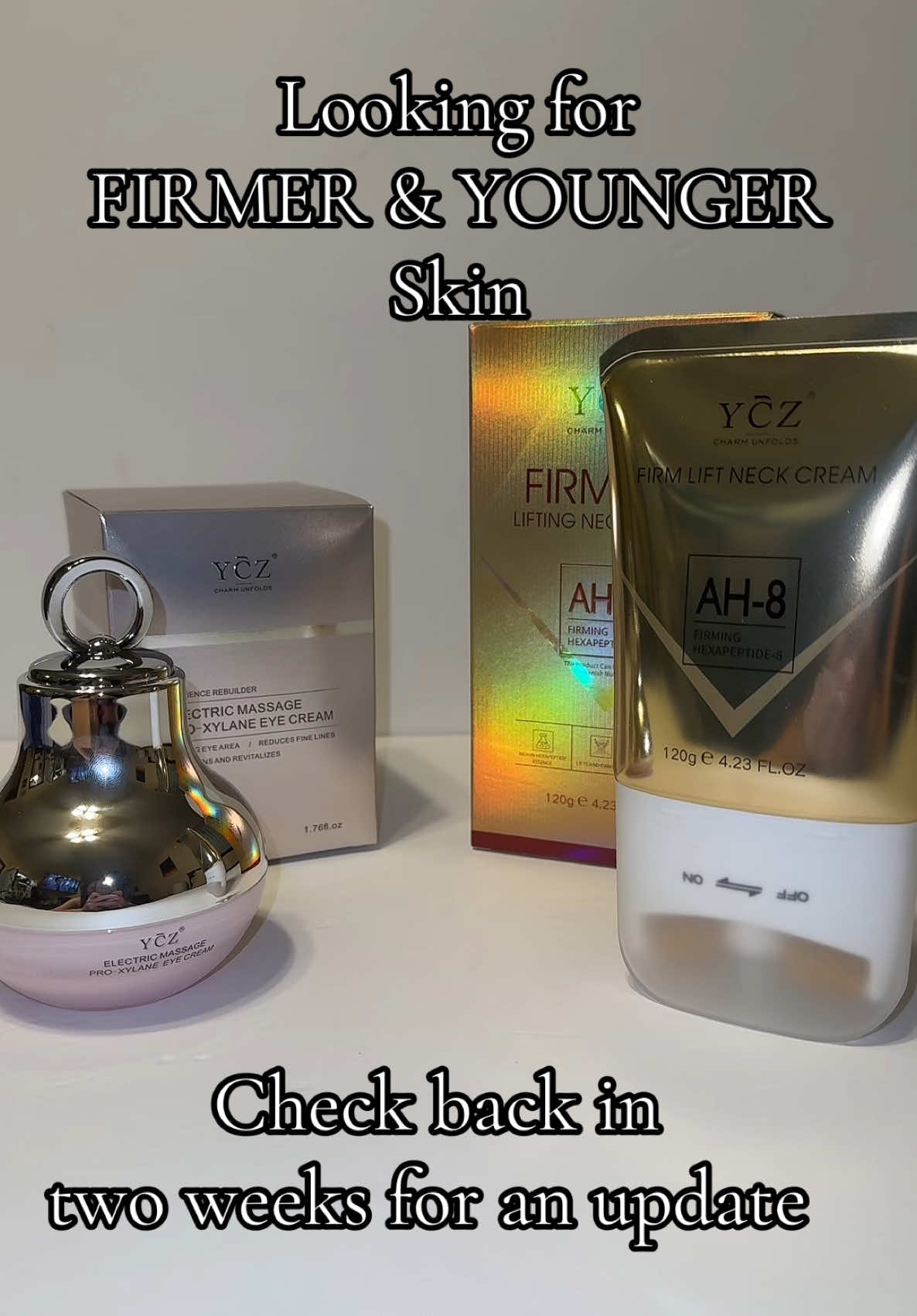 Looking for firmer and younger skin!!! DAY 1! #skin #lotion #neck #face #facelift 