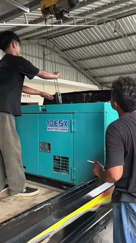 Our genset🔥 #atmospherepro #soundsystem #soundviral #audiorental #yogyakarta 