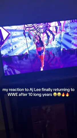 my childhood is healing oh my gosh 😭😭😭 can’t believe she’s finally back!!! the first woman to fully get me into wrestling, i have never been happier!!! #WWE #wrestlingtiktok #prowrestling #ajlee #foryoupage 