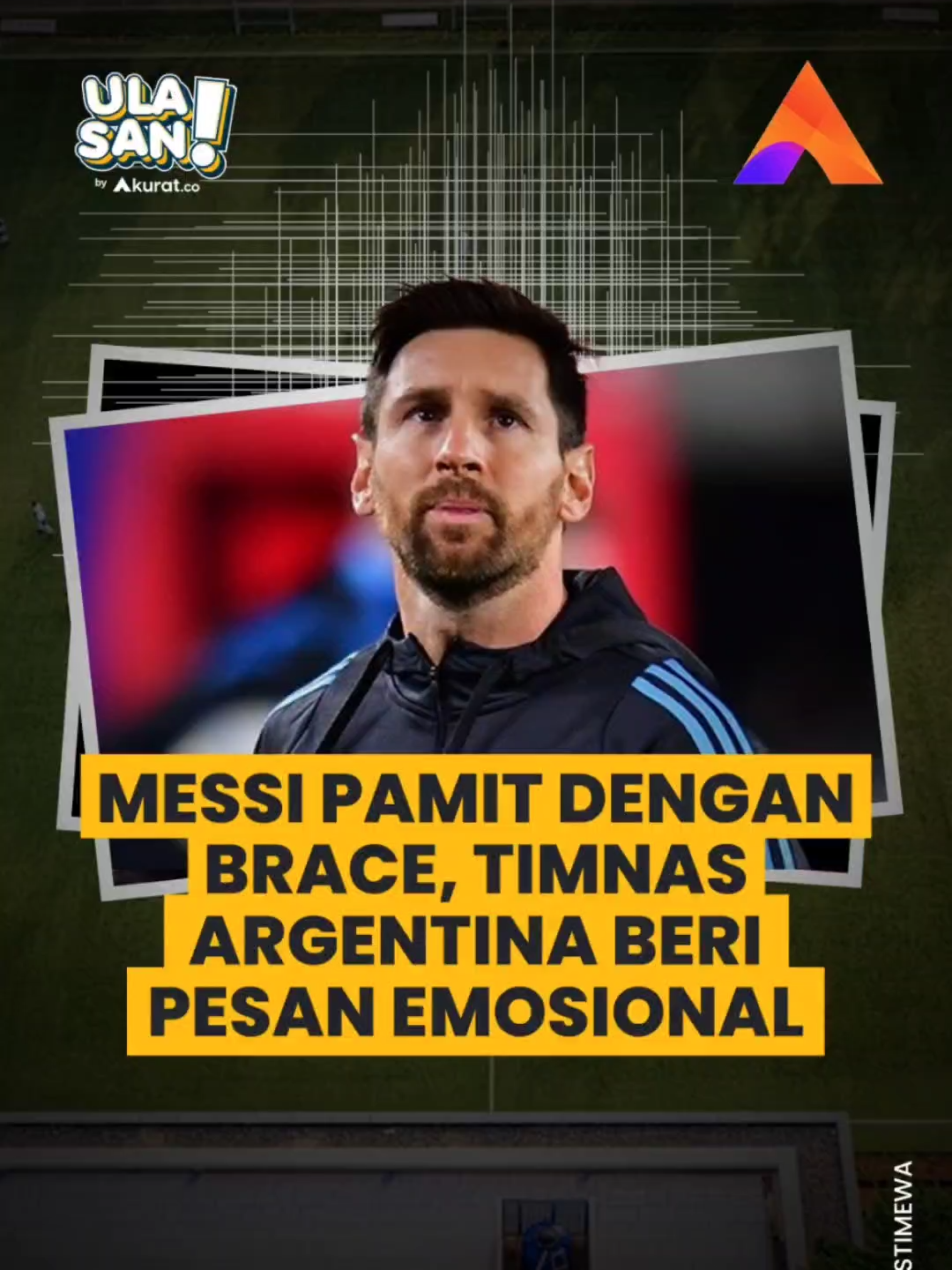 Bang Messi pamit, gengs! 😭 Pertandingan itu disebut jadi perpisahan Messi dengan fans dalam negeri. Sebab, agenda-agenda resmi selanjutnya kemungkinan bakal digelar di luar negeri. #fyp #sepakbola #messi #argentina #akuratco