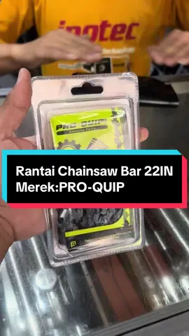 Rantai Chainsaw Bar 22IN Merek:PRO-QUIP Harga:90.000 #fyp#rantai#chainsaw#proquip#cod