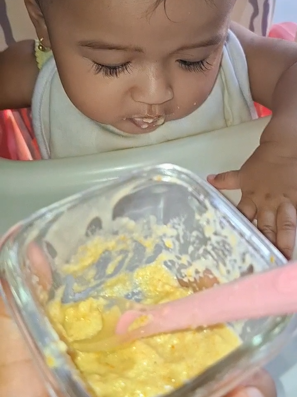 ini untuk sekali makan ya bund ngk nimbang2 kira2 aja🥰biar ngk amis dan lebih sedap gurih jangan lupa kasih fait oil dan bumbu kaldu dari @bumbubunda.id    😁#bundaelia #mpasisimple #fyppppppppppppppppppppppp  #mpasi6bulan #mpasibaby @ms we 