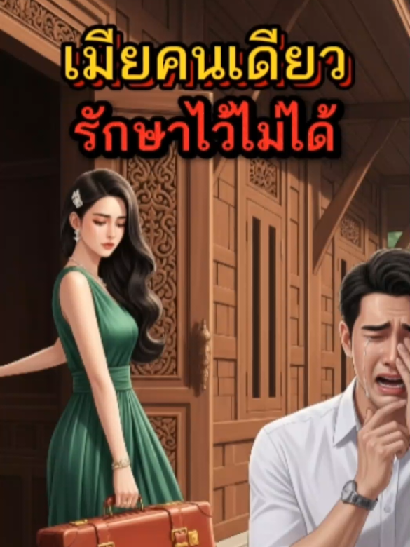เมียคนเดียว รักษาไว้ไม่ได้ #เมีย #รักเมีย #เมียทิ้ง #หย่า #เลิกกัน 