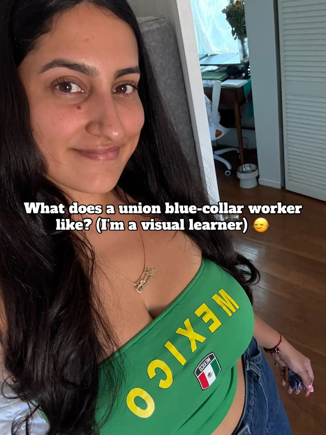 Living for the videos about asking blue collar workers if they wish they had a “real blue collar job” 🤣😩 but trying to see more union blue-collar workers pls! Drop your union too 🥰 🙂‍↔️💘✊🏽 #bluecollarlife #unionstrong #uniontrades 