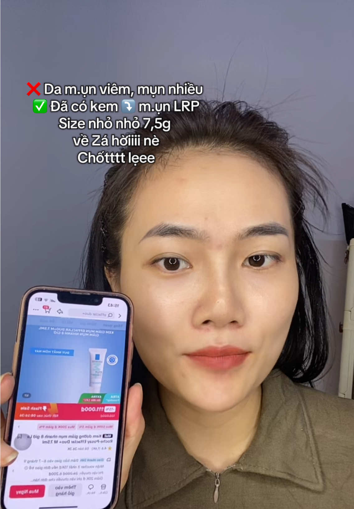 Kem dưỡng hỗ trợ gi.ảm mụn LRP #CRVVN #ceravepartner #ceravevietnam #HợptáccùngCeraVe #chamsocda 
