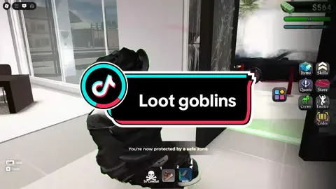 Finally got in a server without hackers BUT THE LOOT GOBLINS #blockspin #blockspinroblox #blockspin #roblox #thabronx3 