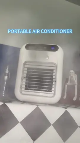 This USB rechargeable mini air conditioner fan is the real deal - dual mist mode, strong cooling, quiet, and portable! Perfect for bedrooms, dorm rooms, and small spaces. Stop sweating and start chilling❄️ #MiniAirConditioner #PortableAirCooler #RoomCoolingHack #USBRechargeableFan #3in1Cooler