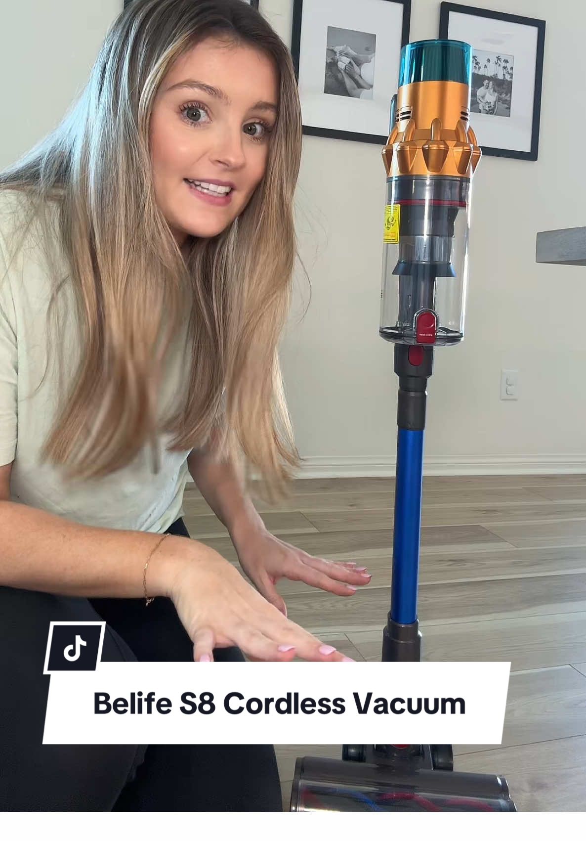 Never thought I’d get excited about a vacuum… but the Belife S8 actually makes cleaning satisfying 👀✨ @Belifehome #TikTokMadeMeBuyIt #tiktokshopcreatorpicks #spotlightfinds #cordlessvacuum #homeessentials 